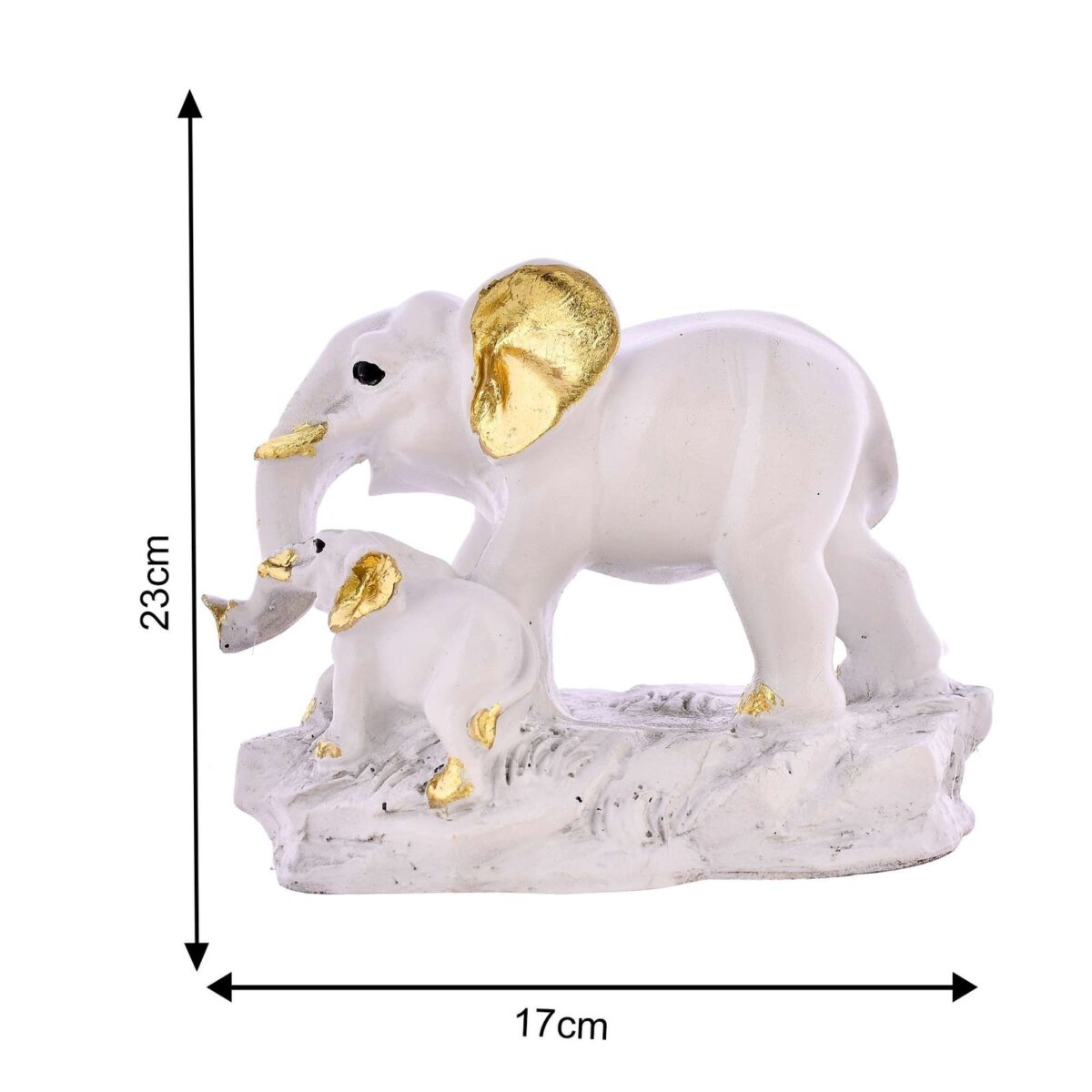 Elephant Pair  Statue - Image 4